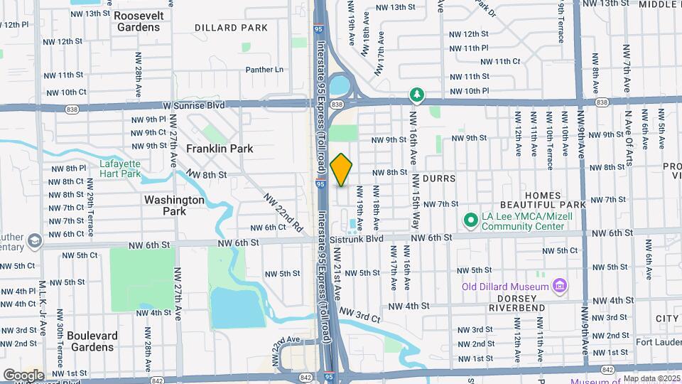 720 NW 20th Ave Map and Location Details