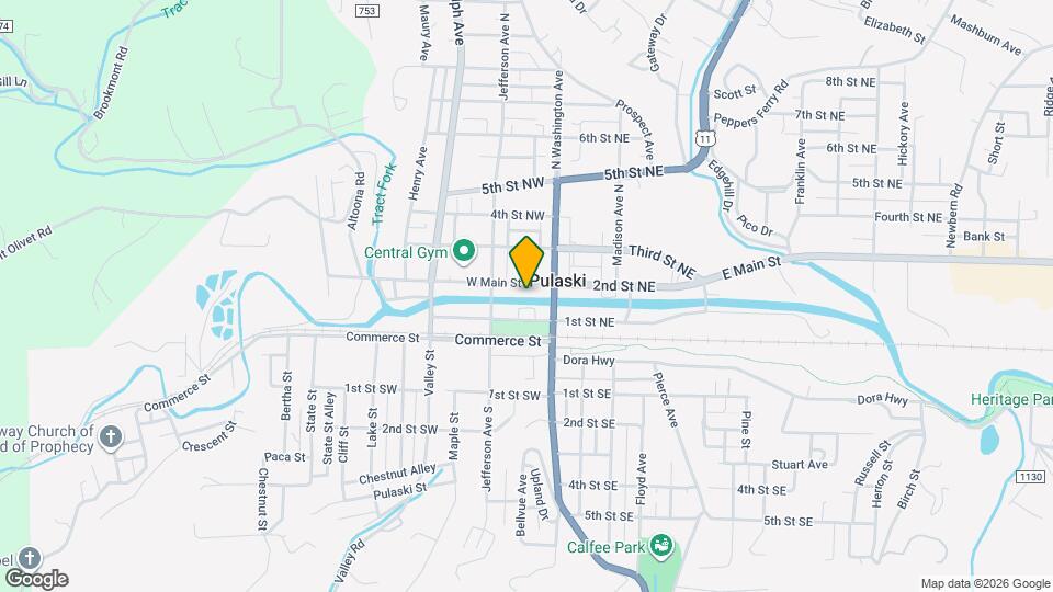 87 W Main St Map and Location Details