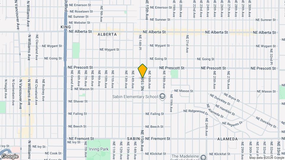 4237 NE 15th Ave Map and Location Details