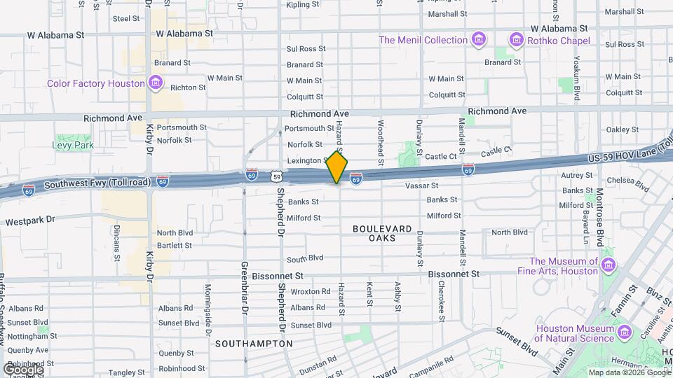 4810 Hazard St Map and Location Details