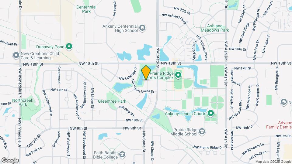 1632 NW Prairie Lakes Dr Map and Location Details