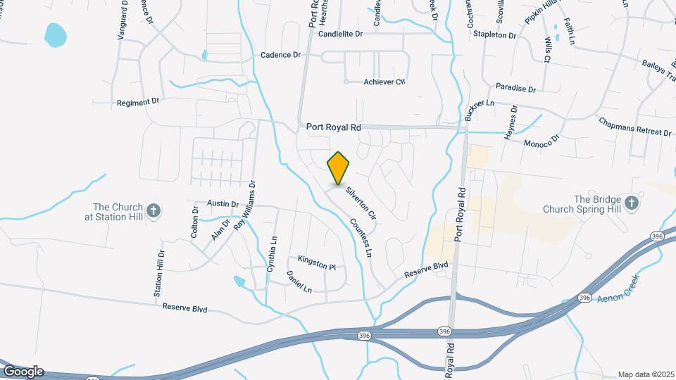 2037 Silverton Cir Map and Location Details