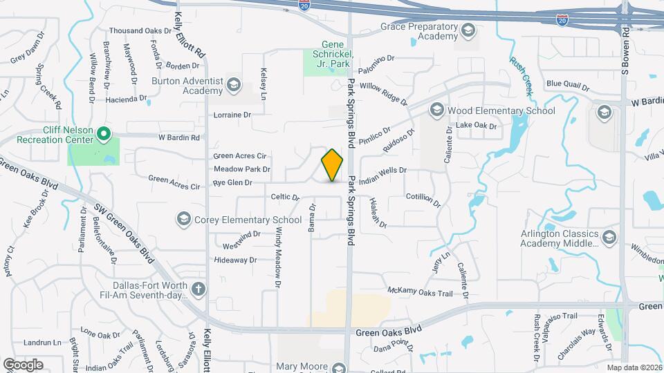 3808 Indian Wells Dr Map and Location Details