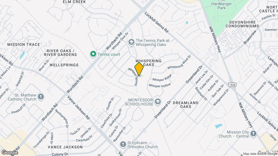 11162 Whisper Spring Map and Location Details