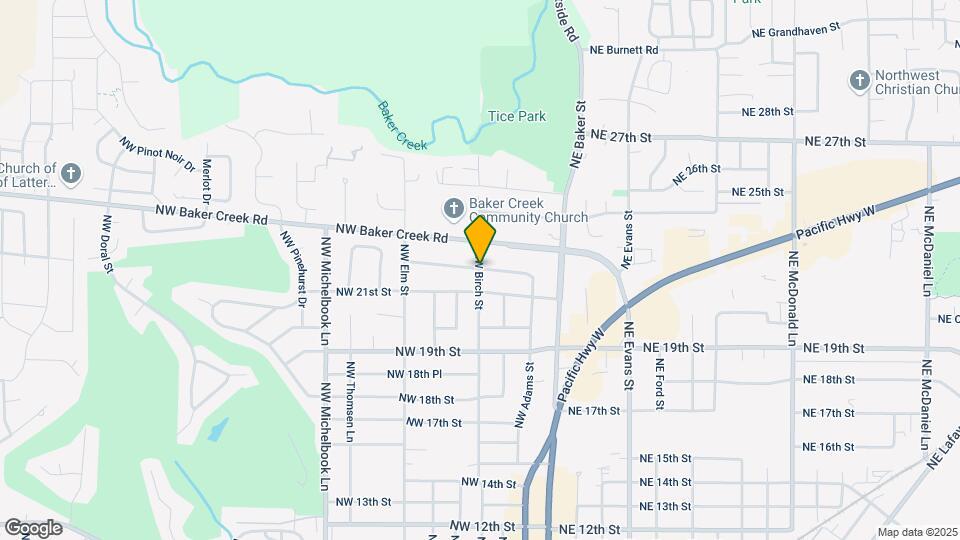 1998 NW 22nd St Map and Location Details