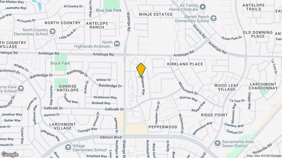 7413 Widener Way Map and Location Details