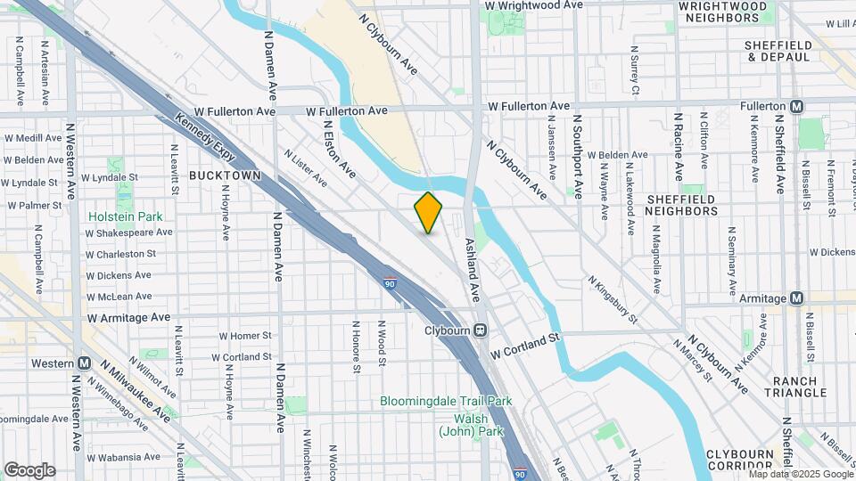 2141 N Elston Ave, Unit 477 Map and Location Details