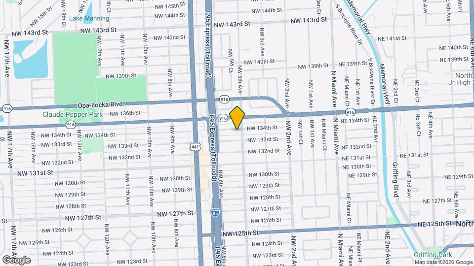 510 NW 134th St Mapa y Detalles de la Ubicación