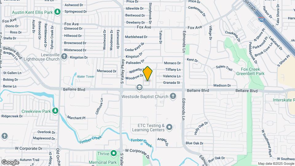1442 Wellesley Dr Map and Location Details
