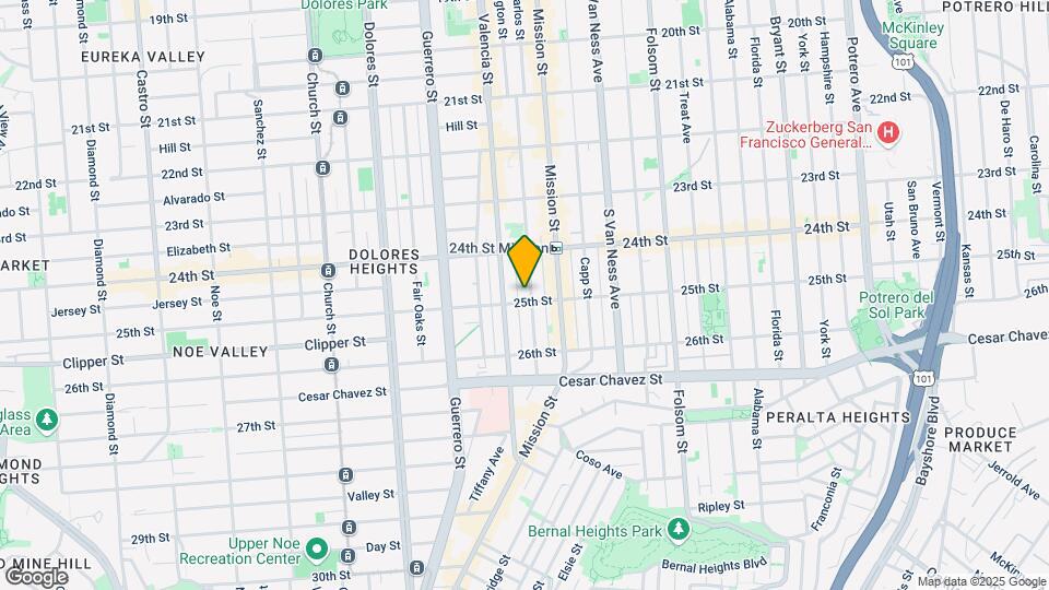 390 Bartlett St Mapa y Detalles de la Ubicación