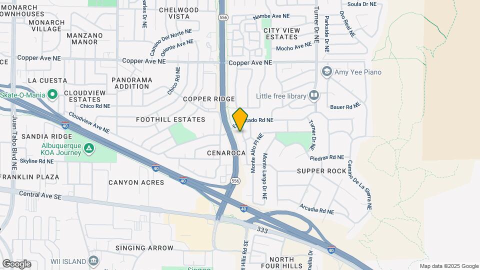 523 Avital Dr NE Map and Location Details