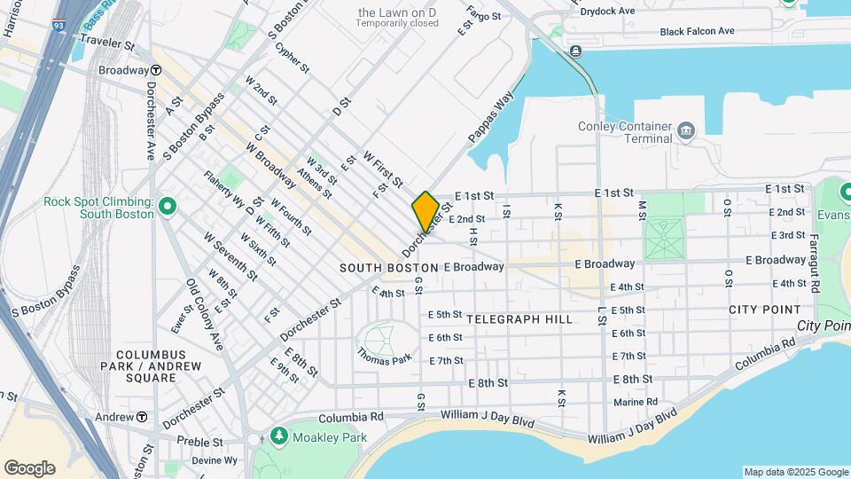 406 E 3rd St Mapa y Detalles de la Ubicación