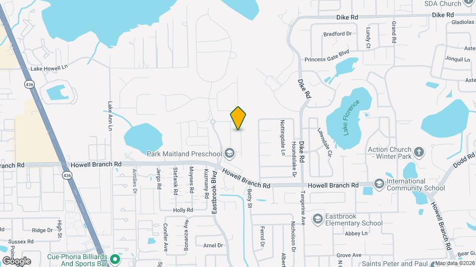 1430 Lone Feather Trail Map and Location Details