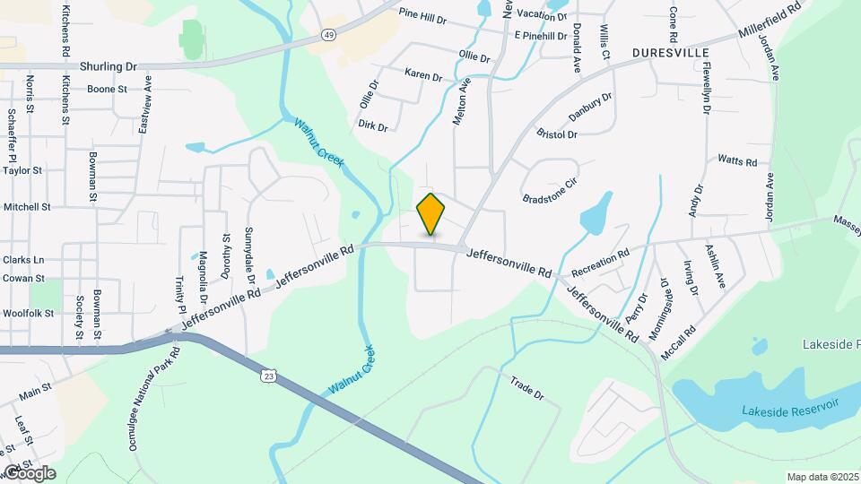 1842 Jeffersonville Rd Map and Location Details