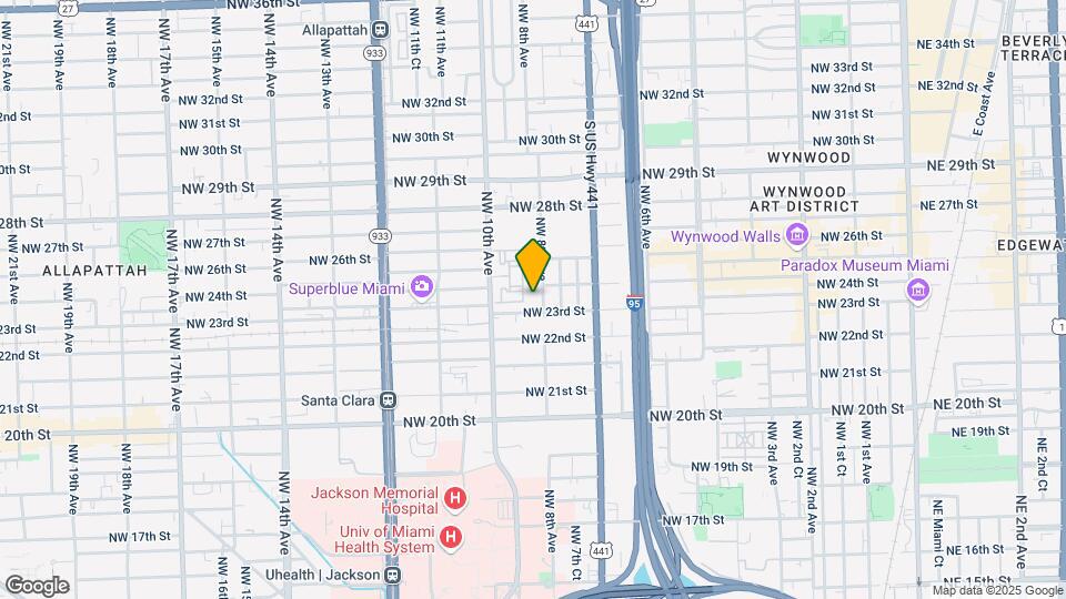 Miami Stadium Apartments Mapa y Detalles de la Ubicación
