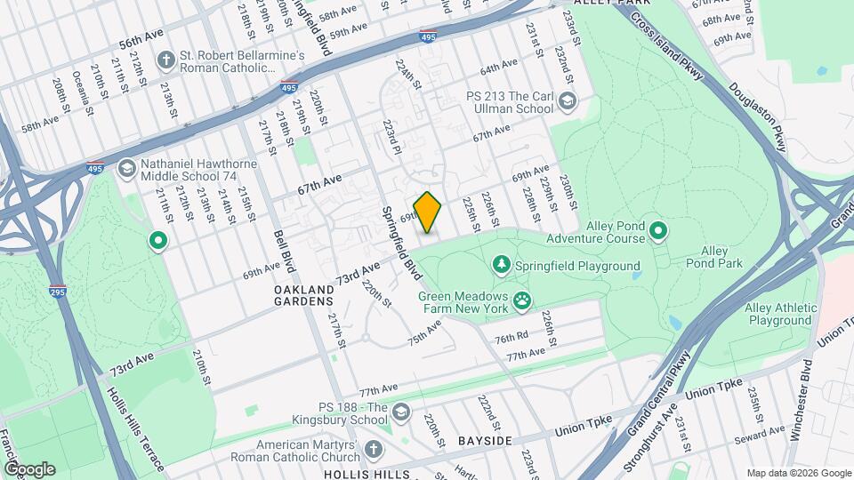 69-35 222nd St Map and Location Details