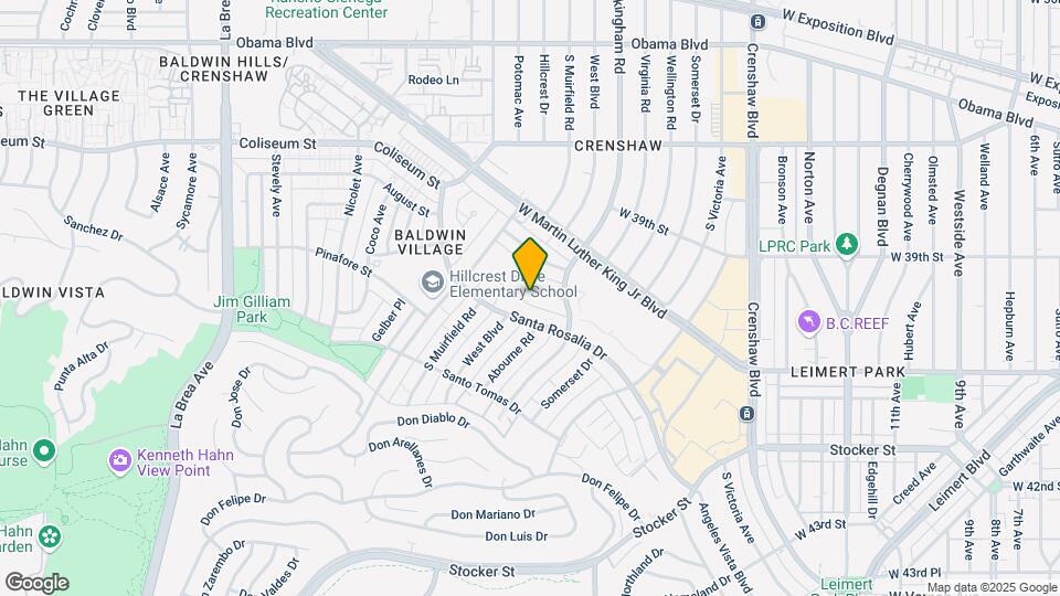 4040 Palmwood Dr Map and Location Details