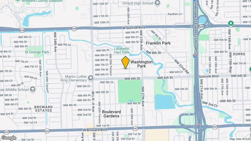 2810 NW 7th St Map and Location Details
