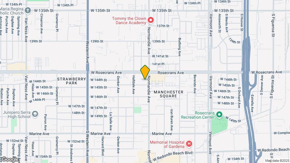 1413 W 145th St Map and Location Details