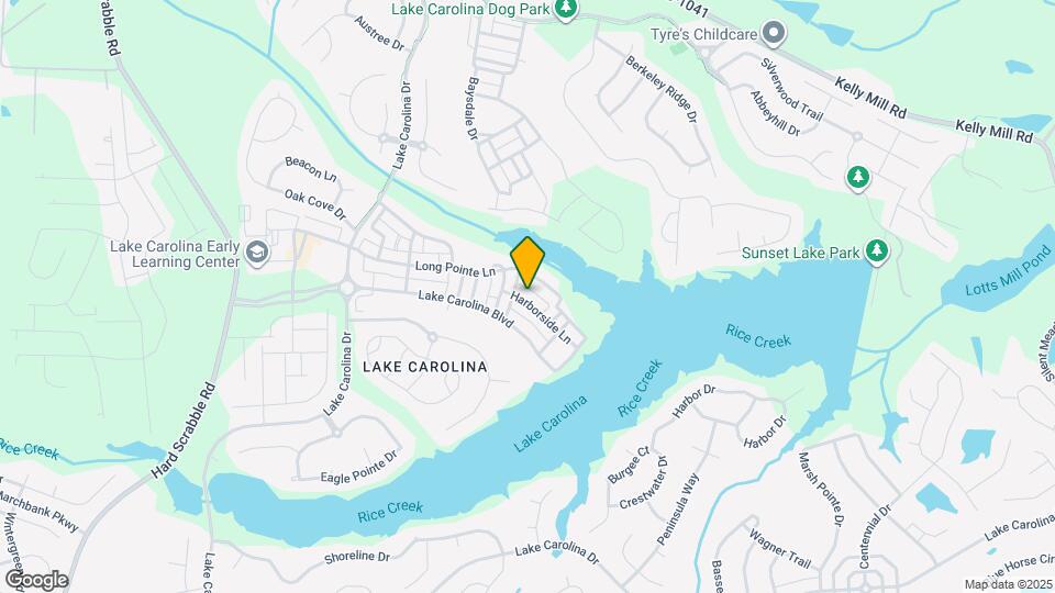 821 Harborside Ln Map and Location Details