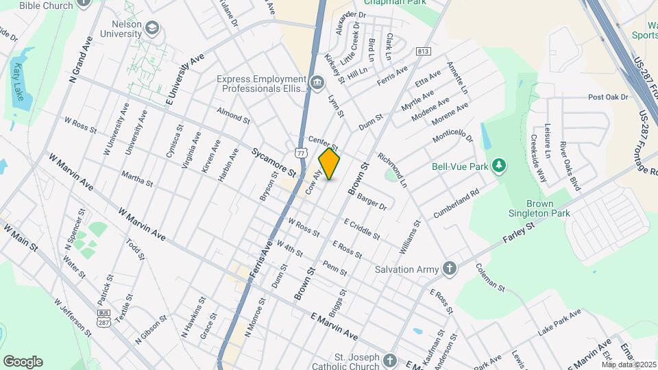 604 Dunn St Map and Location Details