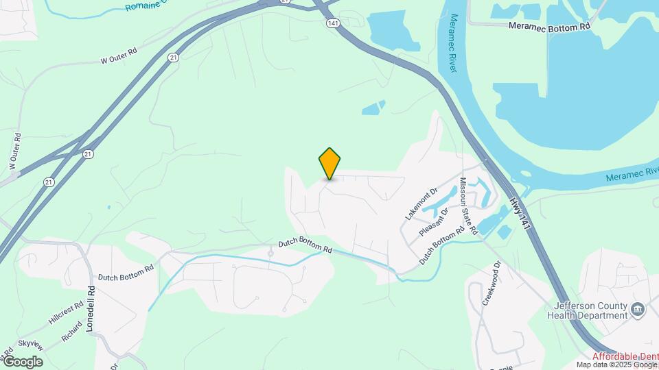 1409 Castle Mill Dr Map and Location Details