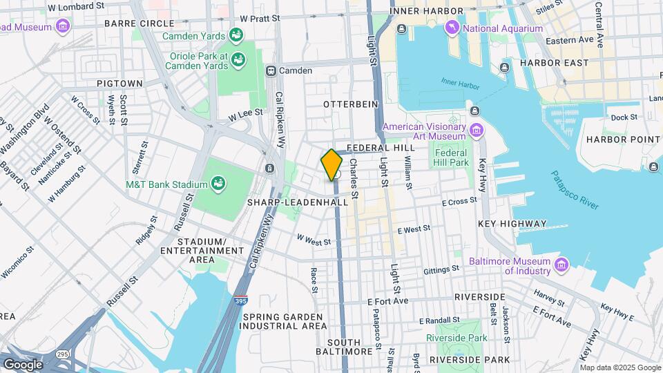 930 S Hanover St Map and Location Details