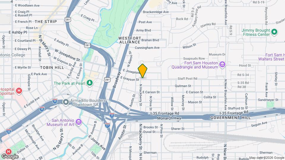 710 E Grayson St, Unit 710 Map and Location Details