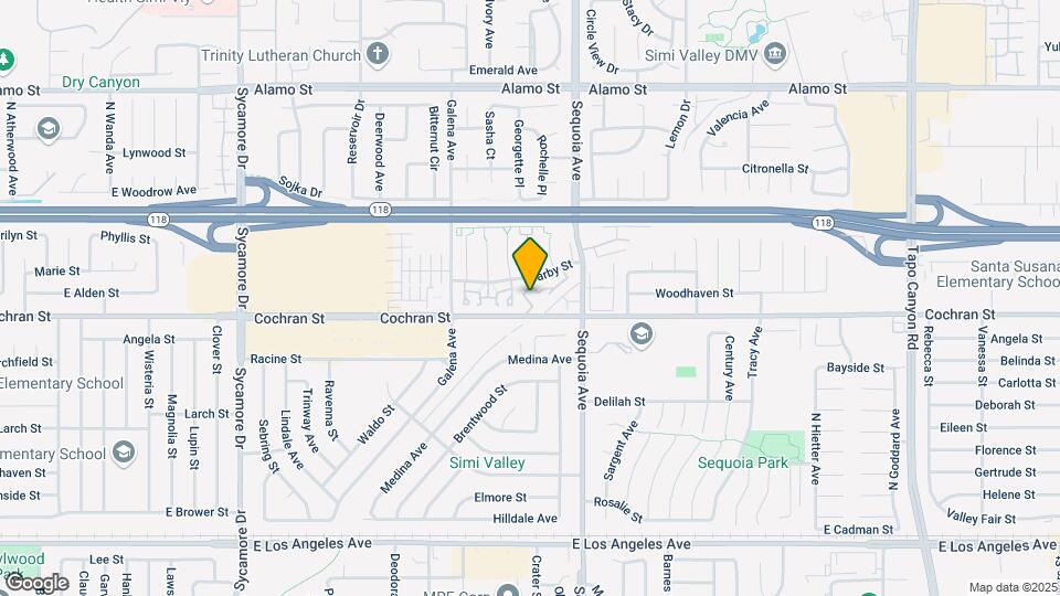 3318 Darby St Map and Location Details