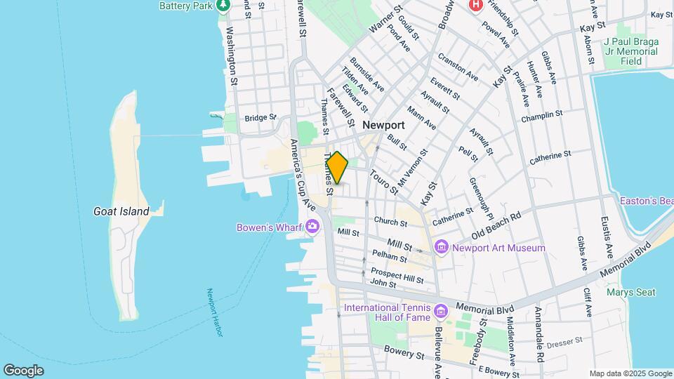 166 Thames St Map and Location Details