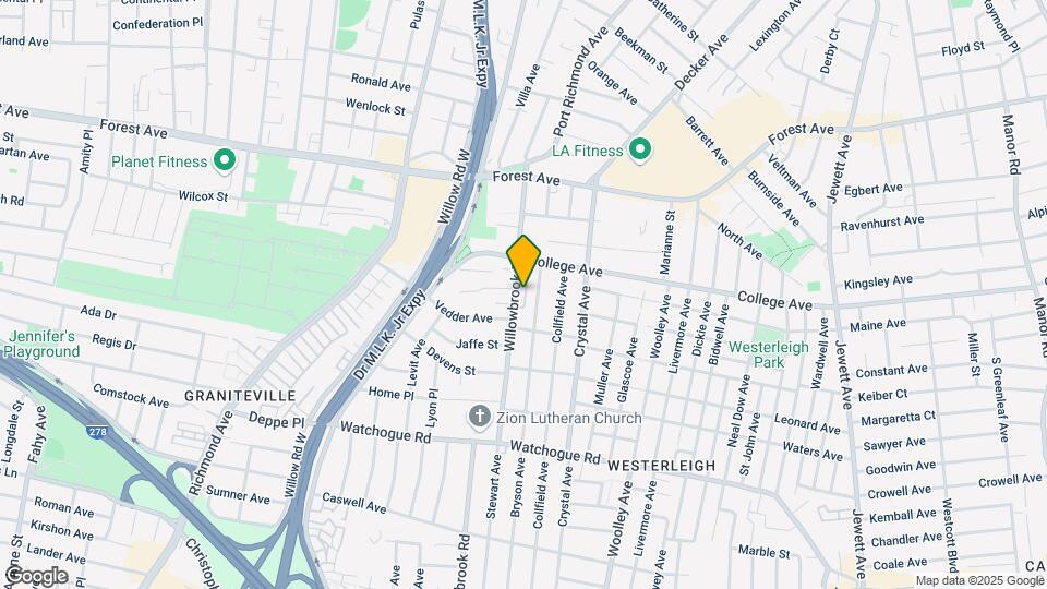 135 Willowbrook Rd Mapa y Detalles de la Ubicación