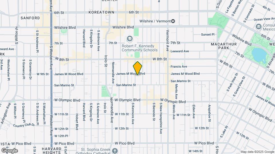 908 S Kenmore Ave Map and Location Details