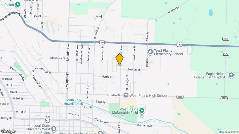 Webster Groves Map and Location Details