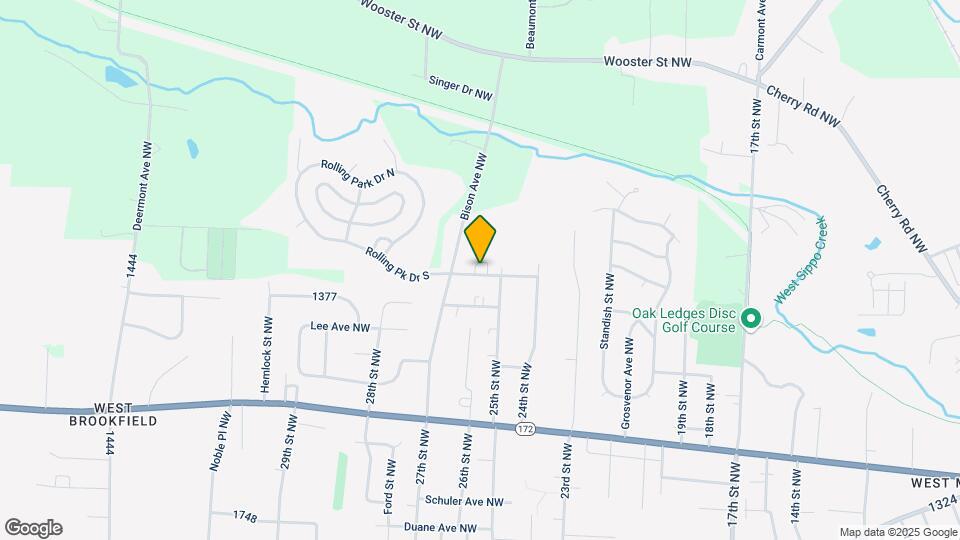 2524 Meadows Ave NW Map and Location Details