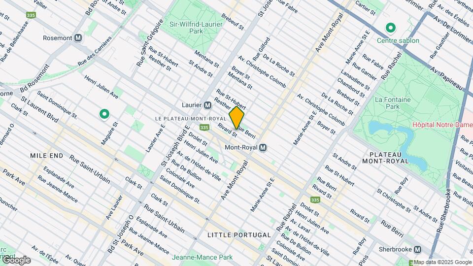 4593 Rivard Map and Location Details