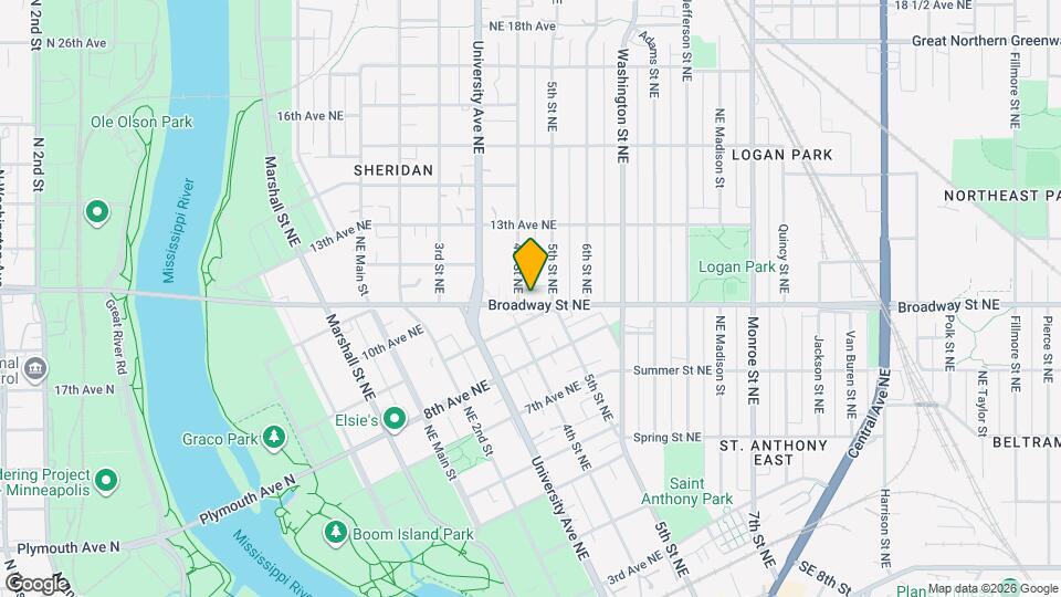 409 Broadway St NE Mapa y Detalles de la Ubicación