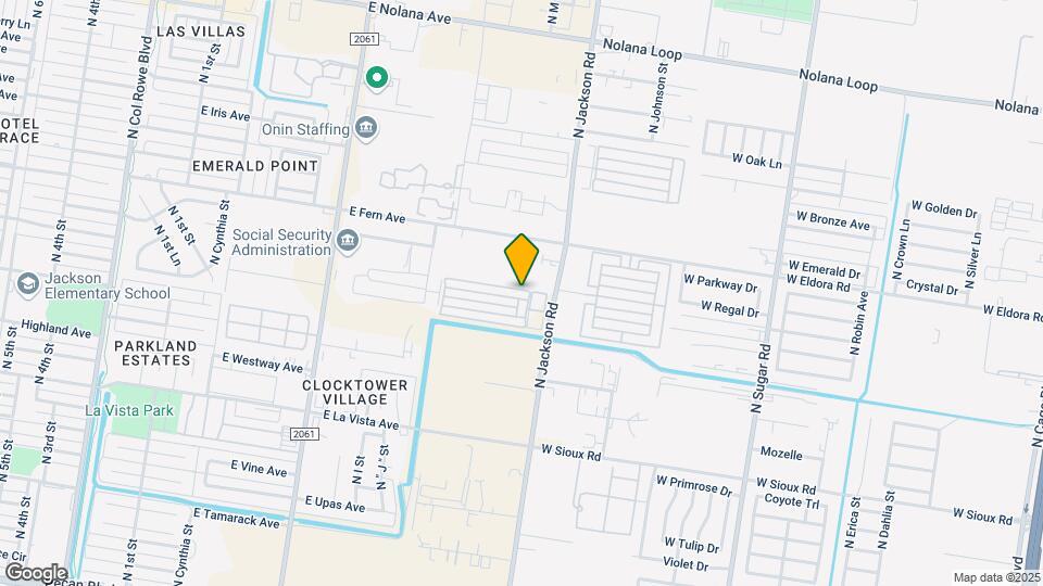 1321 E Daffodil Ave Map and Location Details