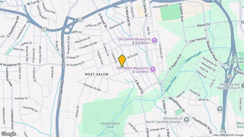 728 Mulberry St SW Map and Location Details