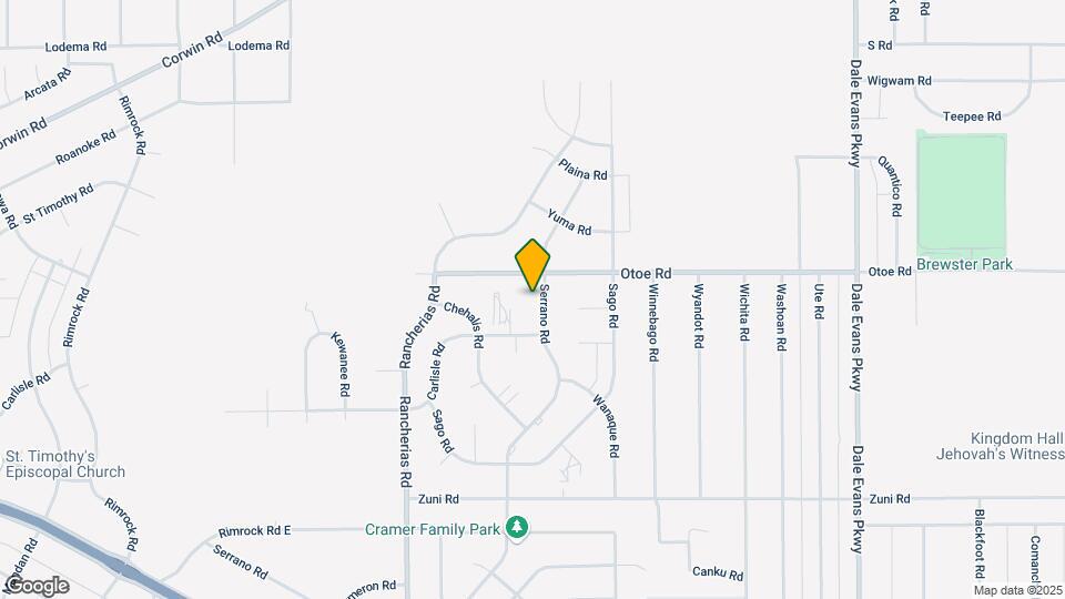 16058 Serrano Rd Map and Location Details