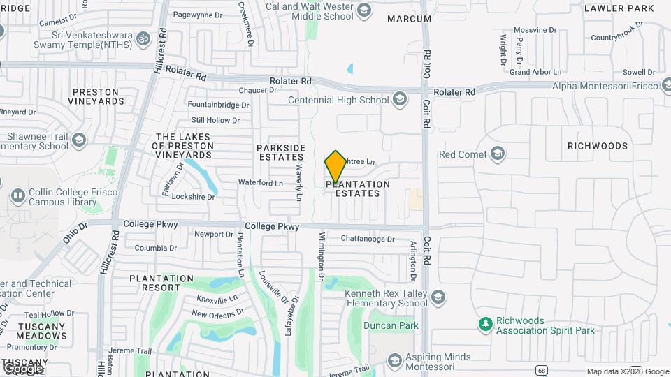 12000 Melrose Ln Mapa y Detalles de la Ubicación