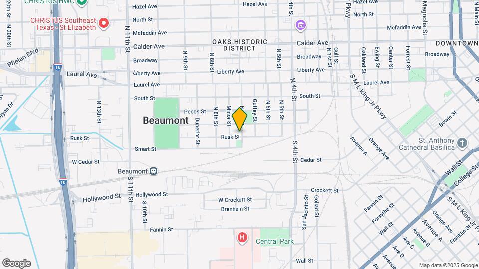 2310 Rusk St Map and Location Details