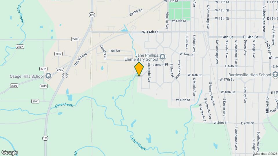 1629 SW Oklahoma Ave Map and Location Details