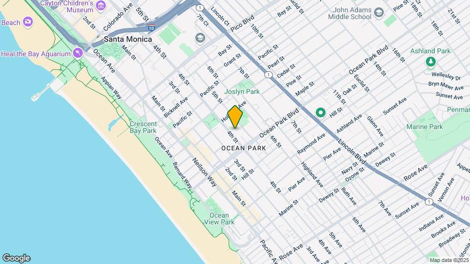 2439 4th St Mapa y Detalles de la Ubicación