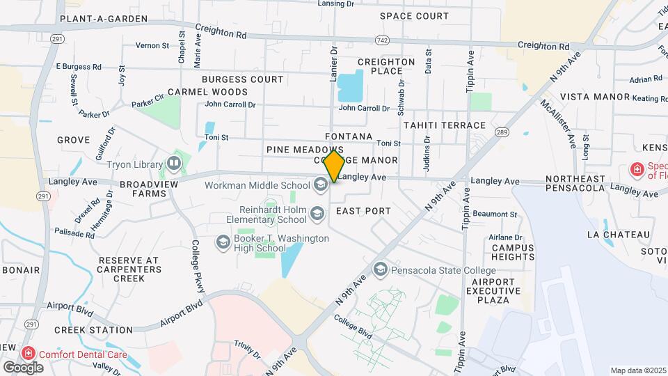 6220 Lanier Dr Map and Location Details