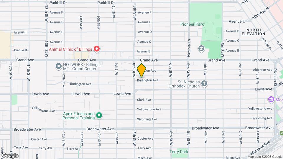 706 1/2-9 1/2 Alderson Ave Map and Location Details