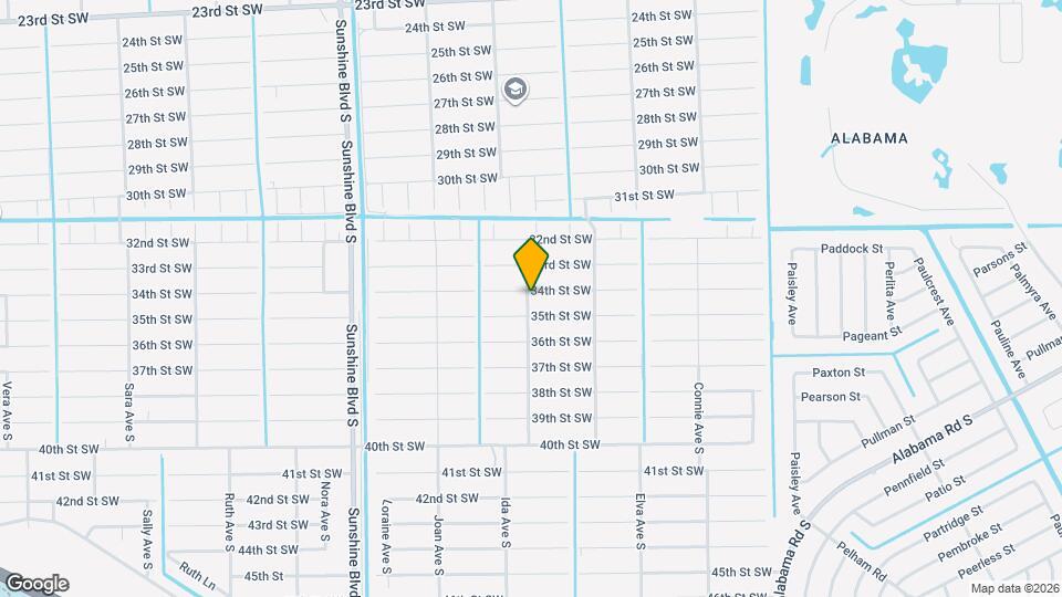 2819 34th St SW Map and Location Details