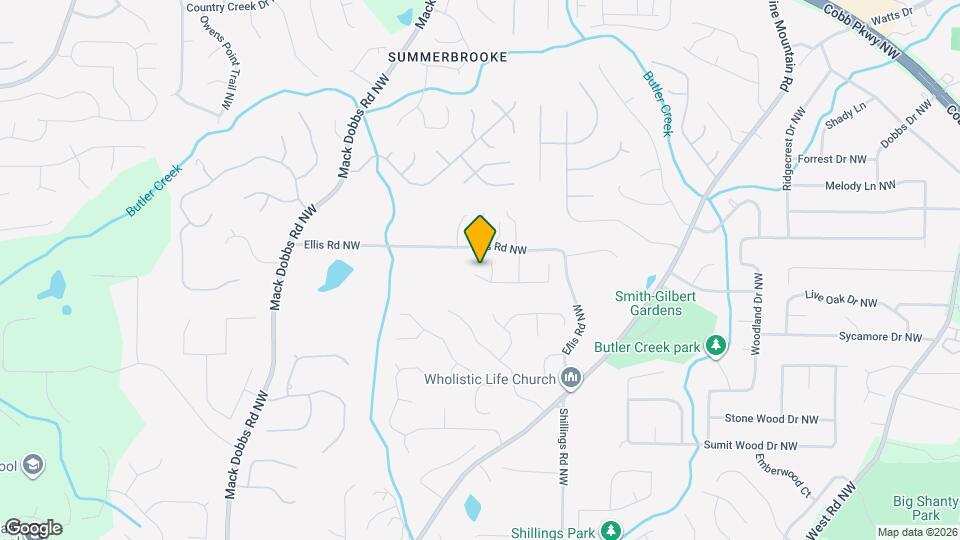 2896 Hilton Cir Map and Location Details