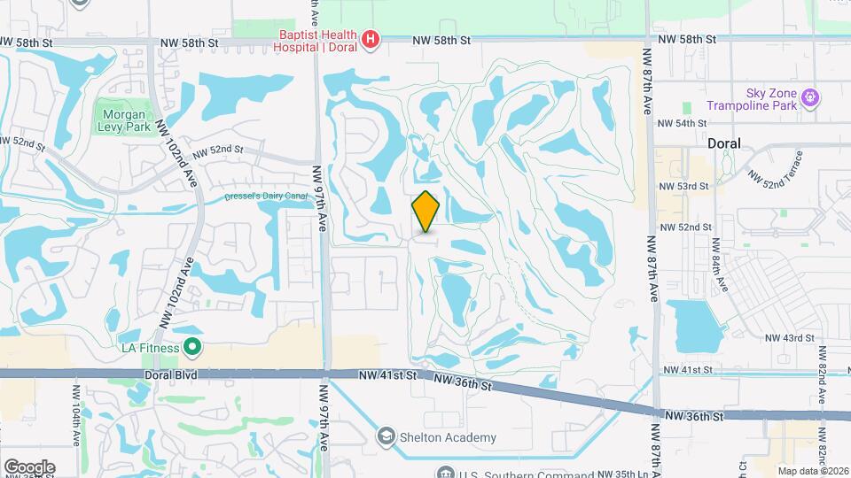 9331 NW 48th Doral Terrace Map and Location Details