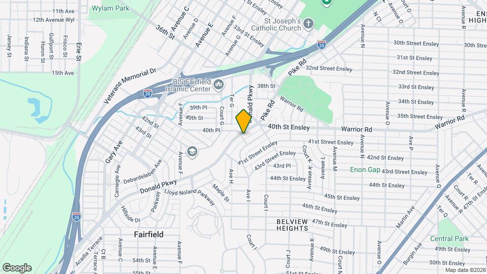 901 Pike Rd Map and Location Details