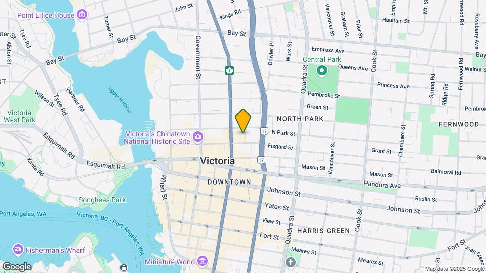 770 Fisgard St Map and Location Details